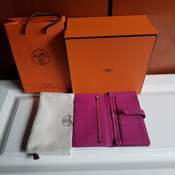 HOSTPICK!!! HERMES Classic Bearn Wallet - Picture 11 of 16